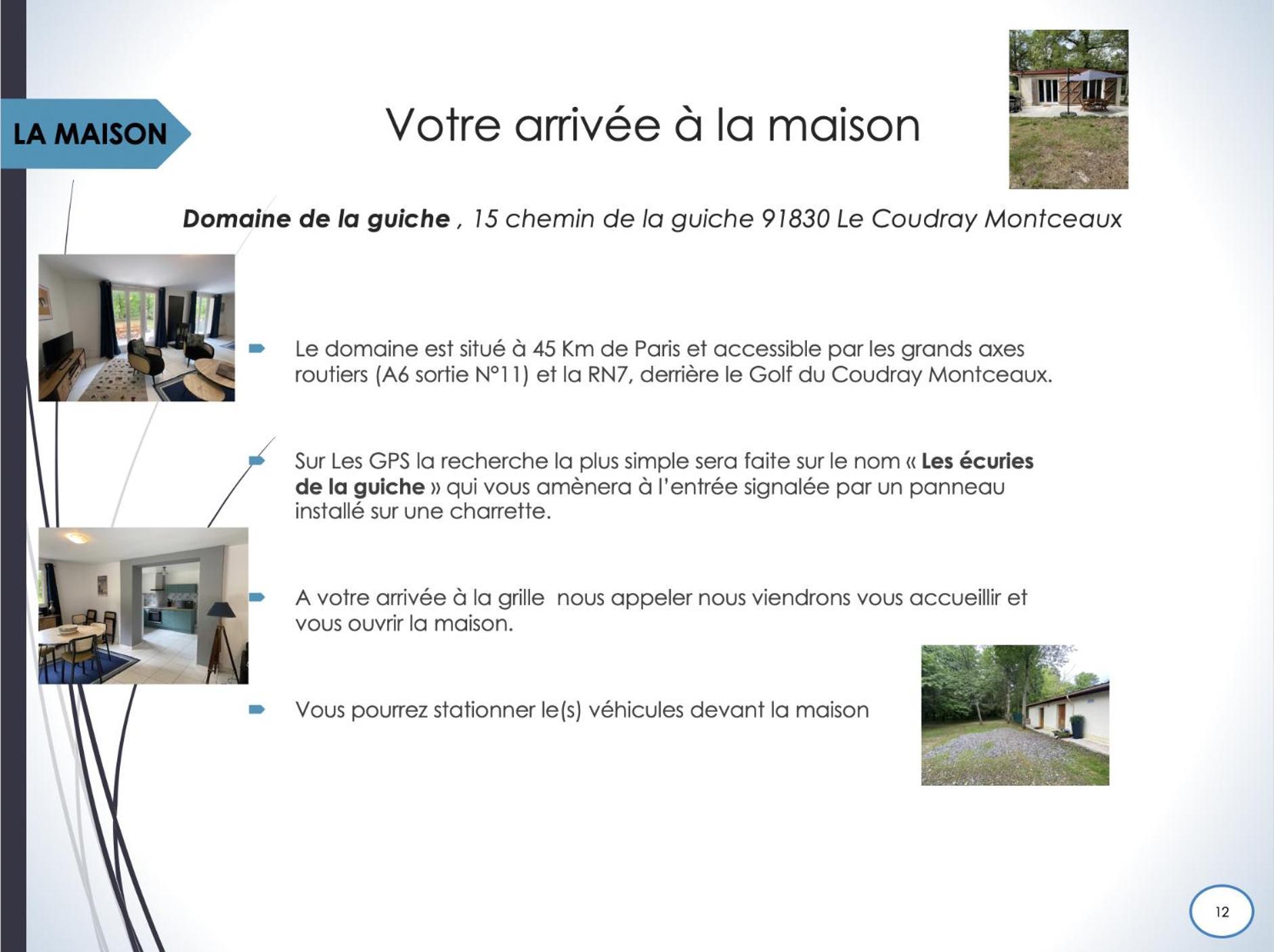 Maison Dans Parc Prive, Sports Et Loisirs Proche Golf Du Coudray Montceaux Le Coudray-Montceaux Eksteriør bilde